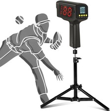 Baseball Radar Gun with Tripod,Led+Lcd Larger...