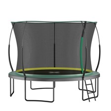 12FT Springfree No Gap Trampoline Green, Safe Outdoor Trampoline for Kids