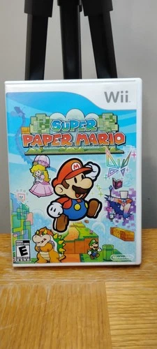 Super Paper Mario  Nintendo Wii  COMPLETE in Box original