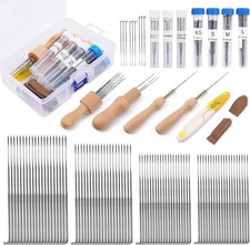 104 Pcs Felting Needles Set, Needle Felting Tool Kit, 4 Sizes Types Felting ...