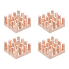 4 Pcs Copper Heatsink 9x9x5mm, Heat Sink Cooler Radiator for