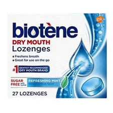 Dry Mouth Lozenges For Fresh Breath Refreshing Mint 27
