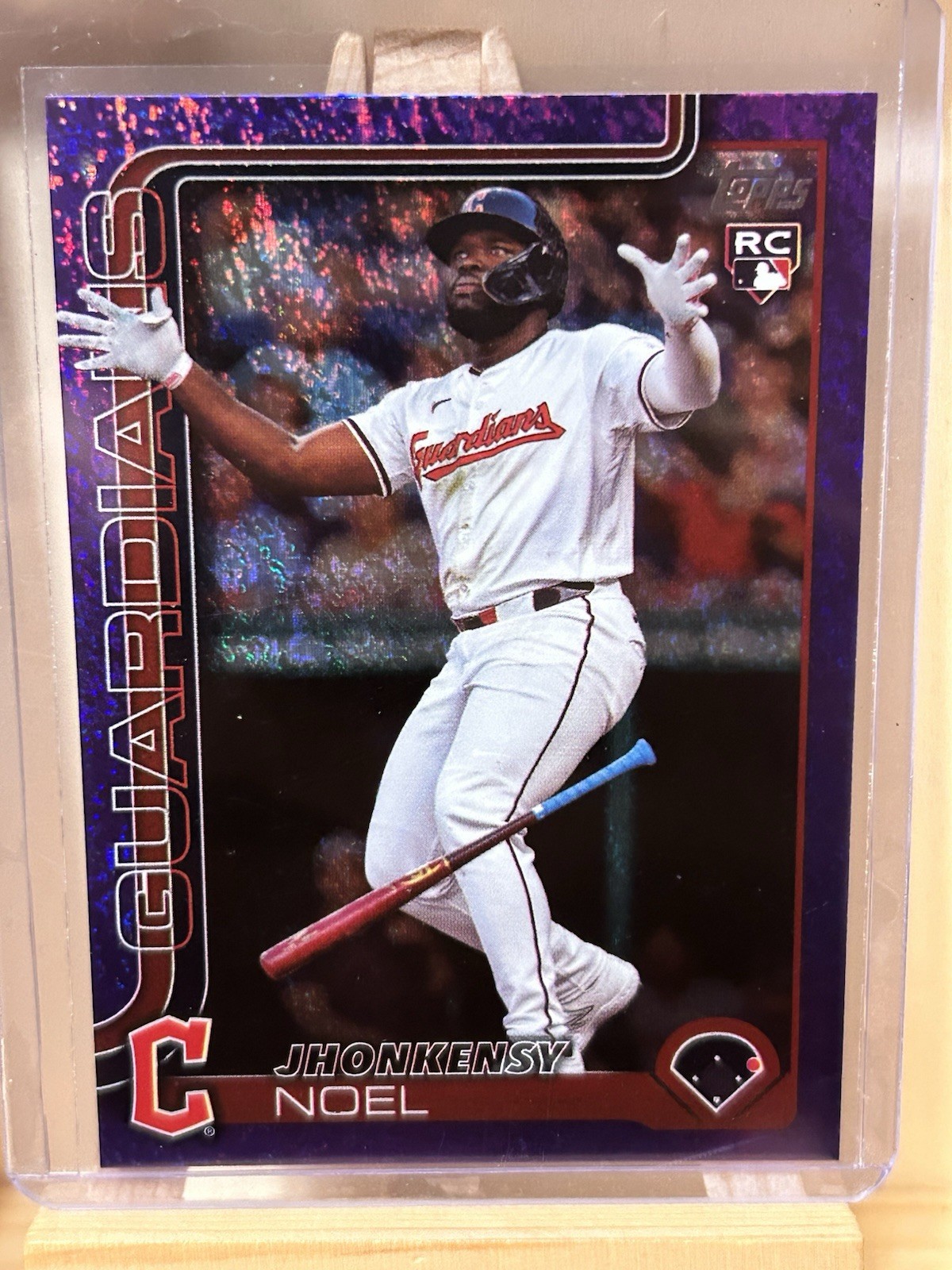 2025 Topps Series 1 - Jhonkensy Noel #24 Purple Rainbow /250 (RC)