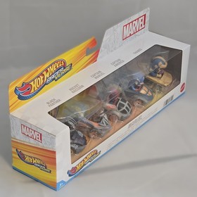 Mattel Hot Wheels RacerVerse Marvel Characters Set of 5 Die-Cast Hot Wheels Cars