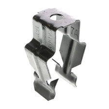 CADDY ERICO 16P EMT PUSH-IN CONDUIT CLAMP, 9/32" HOLE, THREADED, 1", (100-PACK)