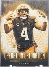 2023 Panini Illusions - Operation Detonation #3 Deshaun Watson