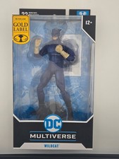 McFarlane DC Multiverse Gold Label Wildcat JSA 7  Action Figure NIB
