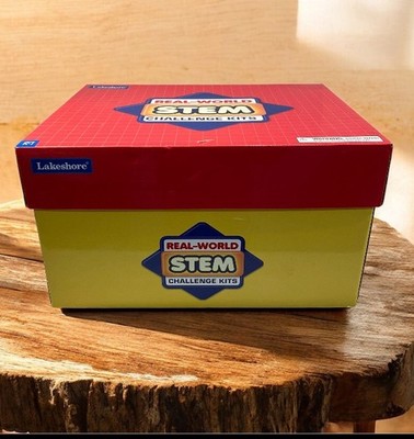 Box Of (3) Lakeshore Real World STEM Challenge Kit Grades K-1 Teacher Science