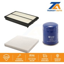 Air Cabin Engine Oil Filters (3 Total) Kit For 2013-2018 Acura RDX KFM-100186