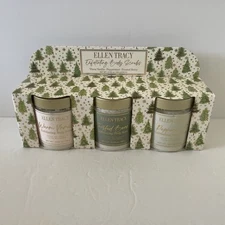 Ellen Tracy Exfoliating Body Scrubs - Warm Vanilla, Frosted Berry, Peppermint