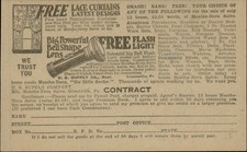 US Supply Co Greenville Pennsylvania ~ tableware ~ advertising postcard sku835