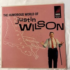 The Humorous World of Justin Wilson Comedy LP Standup Spoken word Ember 