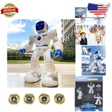 Extra Large Blue Smart Robot Toy, Programmabl...