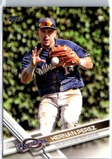 2017 Topps - Hernan Perez #458 Milwaukee Brewers