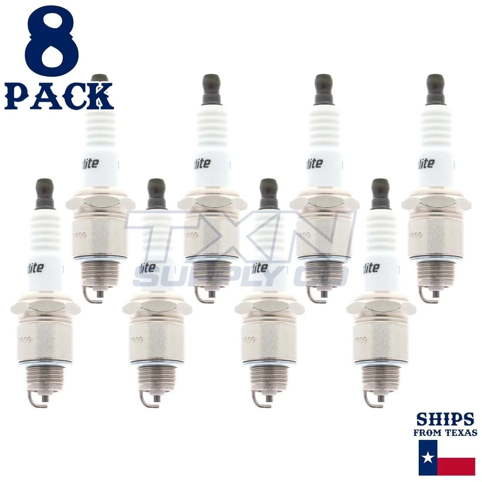 Pacote com 8 velas de ignição Autolite 86 núcleo de cobre ps - Imagem 2 de 3