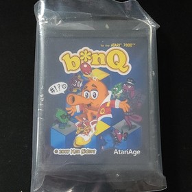 b*nQ - Atari 7800 Game - Discontinued AtariAge Homebrew  Q*BERT 7800+ Unopened 