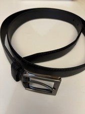 Taylor & Wright Men’s Black Genuine Leather Belt XL VGC