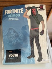 NEW Youth FORTNITE DEIMOS Costume Size Medium 8-10 Youth