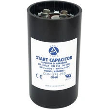 Appli Parts CON-378-250 Motor Start Capacitor 378-455 MFD uF, 250 VAC. Universal