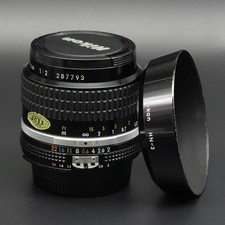 Nikon Nikkor AI-S f/2 35mm - HN-3 Hood - Excellent vintage condition