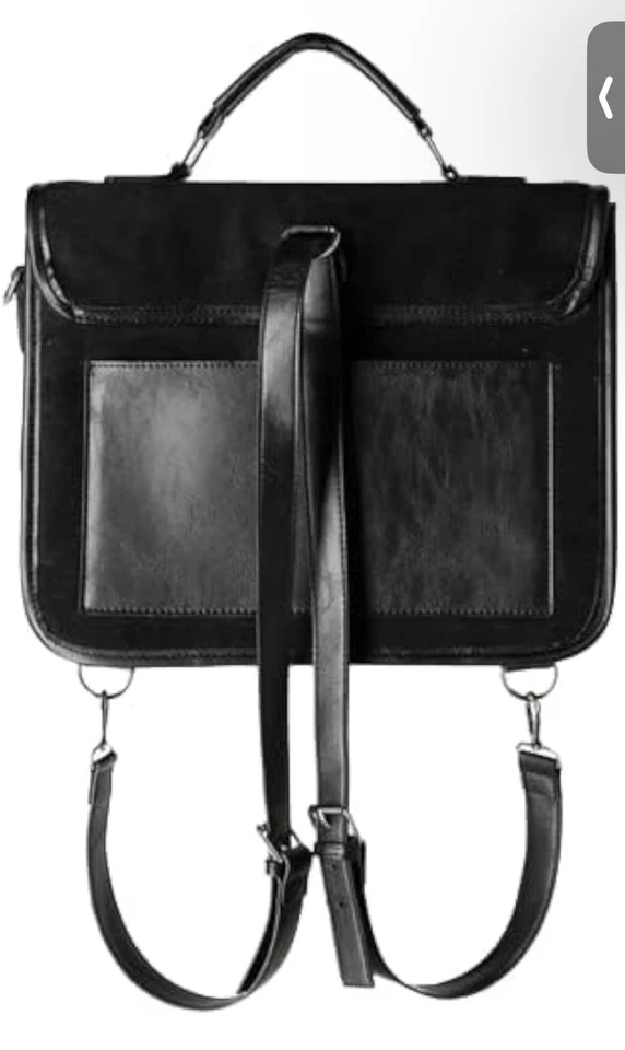 Bolsos góticos Bolsas Steampunk - Bat Knocker Bolso Mensajero - Mochila Restyle Foto 3 de 3