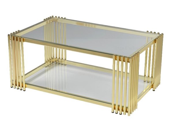 Couchtisch Hochwertig Luxus Design Metall Elegantes MöBel Wohnzimmer Couchtische-image