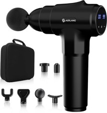 AERLANG Massage Gun, Deep Tissue Muscle Back for Athletes Pain Carbon
