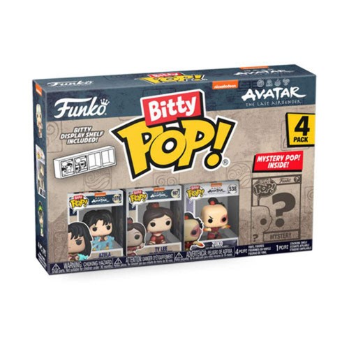 Funko Avatar: the Last Airbender Azula Bitty Pop! 4-Pack 889698730570 ...