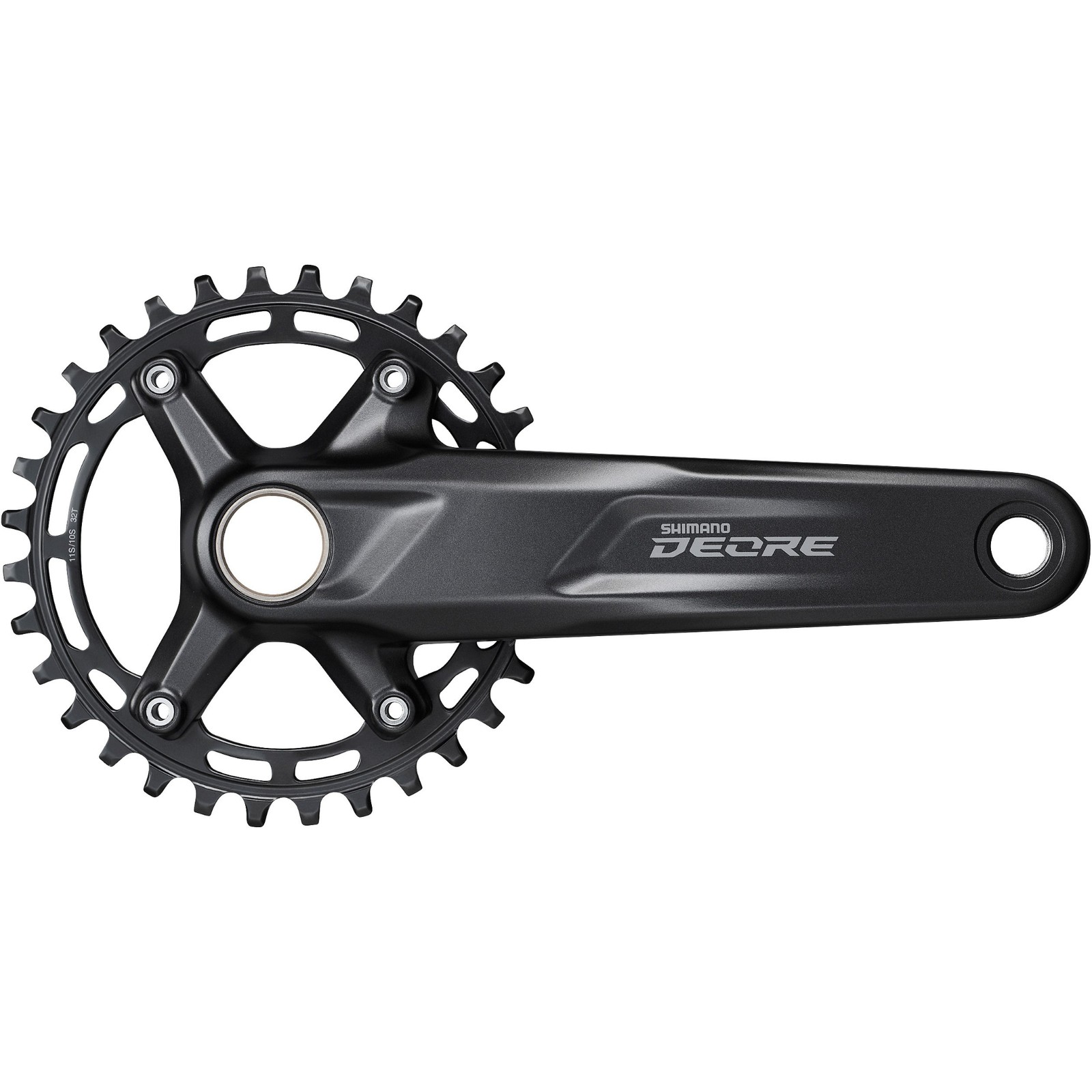 Shimano FC-M5100 Deore 10/11-Speed Single Chainset - 170mm Arm Length - 30T
