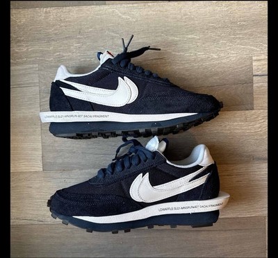 Nike x Sacai LDWaffle Fragment Navy Size 7.5M