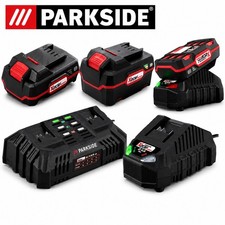 Parkside 20V 2Ah / 4Ah Battery / Charger Dual For X20V Team Series Cordless Tool
