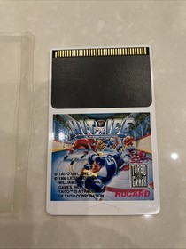 Hit The Ice (Turbografx-16, 1992) TG16 HuCard & Sleeve Only Tested