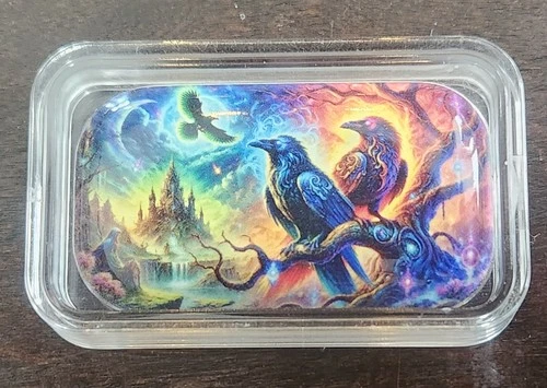 2 oz. .999 Fine Silver - Hayleybug Mint Ravens of Luminara #1 of ONLY 100 Made!