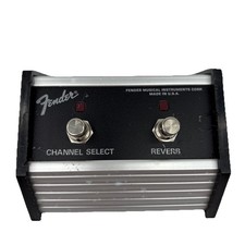 Fender 2-Button Amplifier Channel Select Reverb Guitar Footswitch