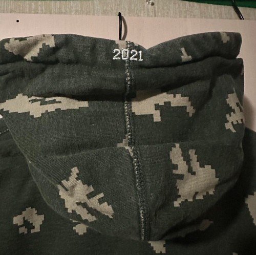 Supreme Box Logo Hoodie Russian Camo Green FW21 Large - Picture 4 of 6
