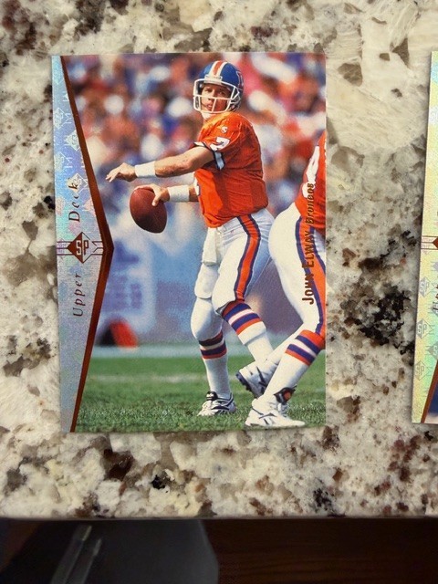 1995 UPPER DECK SP NFL FOOTBALL CARD DENVER BRONCOS JOHN ELWAY #134