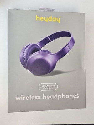 heyday Wireless Over-Ear Headphones Purple, Beige Colors, Bluetooth