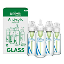 Dr. Brown'S Dr. Browns Anti-Colic Options Narrow Glass Baby Bottle Level 1 Slow