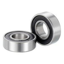 2pcs Deep Groove Ball Bearings 5/8"x35mmx11mm Chrome Steel Double Sealed ABEC1
