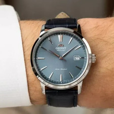 Orient Contemporary RA-AC0F14L30B Automatic Blue Dial New Full Set Men's Watch