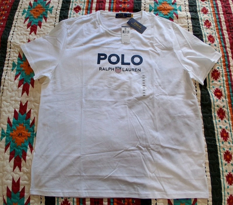 New Mens 2XL XXL Polo Ralph Lauren Casual T-shirt NWT 
