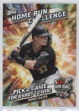 2024 Topps Series 1 Home Run Challenge Code Card Henry Davis Rookie RC 0wp8. rookie card picture