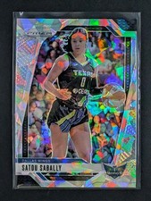 2024 Panini Prizm WNBA Satou Sabally 43 CRACKED ICE PRIZM Dallas Wings