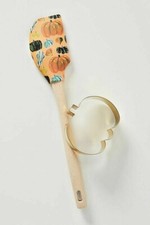 NWT Anthropologie Quill & Fox Pumpkin Cookie Cutter and Spatula Set