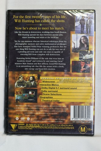 Good Will Hunting - 1999 - Robin Willaims - R 4 - New Sealed   (D561) - Picture 2 of 2