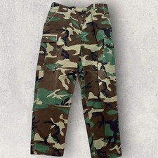 vintage camo pants Sz 31 1980s Stylish Button Fly