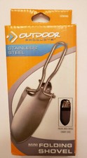 Outdoor Products Stainless Steel Mini Folding Shovel w Carry Case