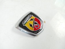 New Original Abarth 500 595 Turismo Fiat Emblem Rear Satin Logo Rear Badge
