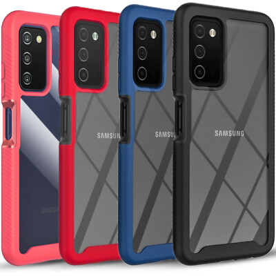 For Samsung Galaxy A33 5G A03S A02S A13 A14 Pink Blue Case Screen Protector
