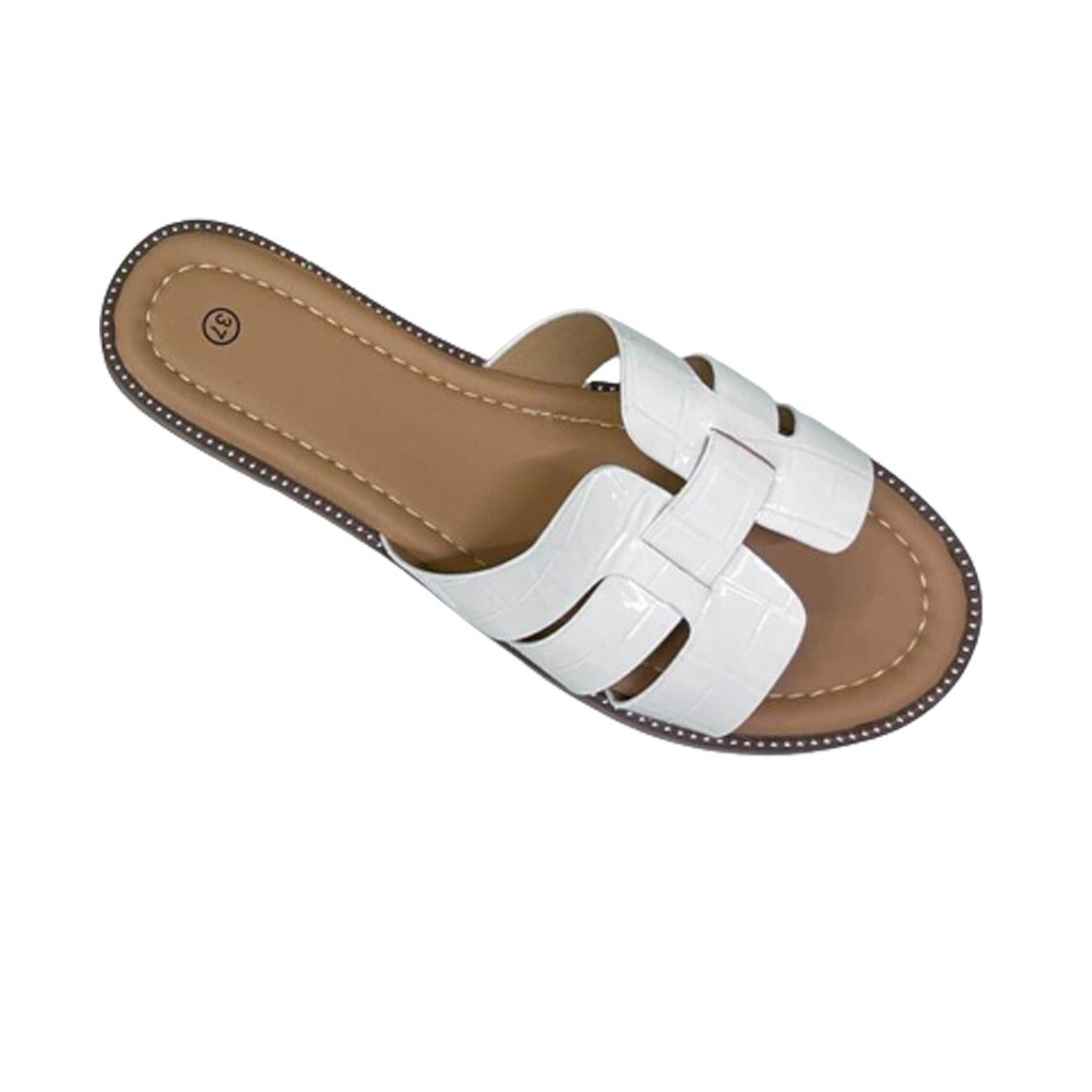 PANTOFOLA D’ORO Slider donna donna moda estiva muli infradito infradito scarpe piatte